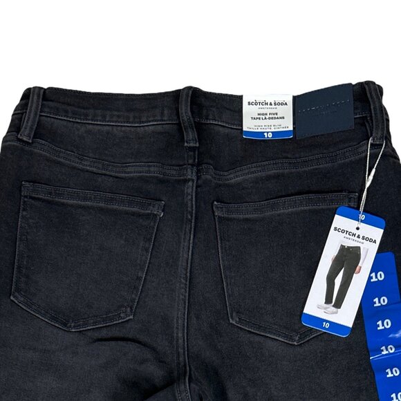 Scotch and Soda Jeans Women's High Rise Slim Straight Size 10 - Picture 7 of 13